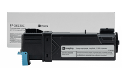 Тонер-картридж F+ imaging, голубой, 1 900 страниц, для Xerox моделей Phaser 6130 (аналог 106R01282), FP-X6130C - фото 13368898