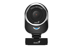 Веб-камера Genius QCam 6000 черная (Black), 1080p Full HD, Mic, 360°, универсальное мониторное крепление, гнездо для штатива - фото 13369604