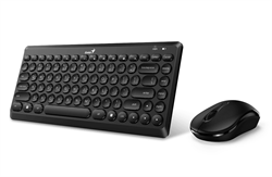 Комплект беспроводной Genius LuxeMate Q8000 (клавиатура LuxeMate Q8000/k + мышь LuxeMate Q8000/m ), Black - фото 13369663