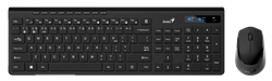 Комплект беспроводной Genius SlimStar 8230 BT (клавиатура Slimstar 8230/K + мышь Slimstar 8230/M), черный - фото 13369672