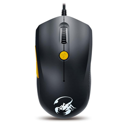 Мышь игровая Scorpion M8-610 Black+Orange, USB, 800-8200dpi, 6 кнопок, память на 4 игровых профиля, с грузиками - фото 13369853
