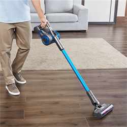 Пылесос вертикальный Jimmy JV85 Graphite+Blue Cordless Vacuum Cleaner+charger ZD24W300060U Зарядка от зарядной станции с адаптером - фото 13370593