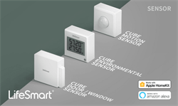Комплект устройств LifeSmart  на напряжение 100-240В (умная станция, датчик движения,  датчик состояния окружающей среды, пульт,  датчик открывания двери) для управления умным домом Lifesmart Starter KIT (LS082WH, LS058WH, LS062WH, LS063WH, LS069WH) - фото 13371454
