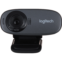Веб-камера Logitech C310 (HD 720p/30fps, фокус постоянный, угол обзора 60&#176;, кабель 1.5м) (арт. 960-001000, M/N: V-U0015)