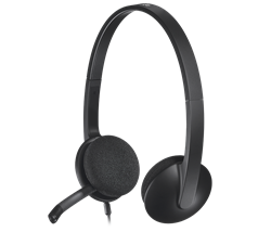 Гарнитура Logitech H340 (USB, кабель 1.8м) (арт. 981-000509, M/N: A-00044) - фото 13371595
