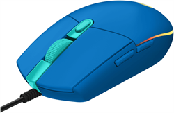 Мышь игровая Logitech G102 BLUE - EER - Lightsync (арт. 910-005810, M/N: MU0054) - фото 13371755