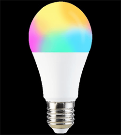 Светодиодная лампа MOES Smart LED Bulb Wi-Fi, E27, 9 Вт, 806 Лм Холодный белый - фото 13372012