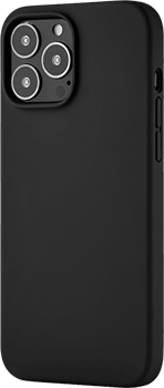 CS102BL67TH-I21M Touch Mag Case, чехол защитный силиконовый для iPhone 13 Pro Max софт-тач, черный - фото 13374451