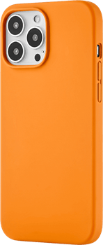 CS102OR67TH-I21M Touch Mag Case, чехол защитный силиконов. для iPhone 13 Pro Max софт-тач, оранжевый - фото 13374455