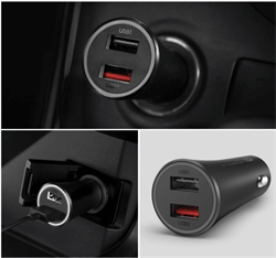 Устройство зарядное автомобильное Mi 37W Dual-Port Car Charger CC06ZM (GDS4147GL) - фото 13374987