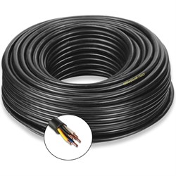 Силовой кабель ПРОВОДНИК ппгнг(a)-hf 5x2.5 мм2, 1м - фото 13470808