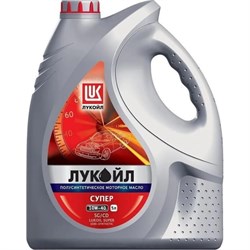 Полусинтетическое масло Лукойл СУПЕР SAE 10W-40, API SG/CD - фото 13516140