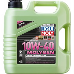 НС-синтетическое моторное масло LIQUI MOLY Molygen New Generation 10W-40 - фото 13517567