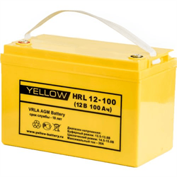 АКБ YELLOW BATTERY HRL 12-100 - фото 13521927