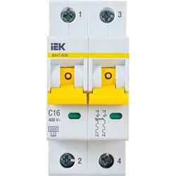 Автоматический выключатель IEK ВА47-60M - фото 13523896
