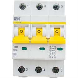 Автоматический выключатель IEK ВА47-60M - фото 13524079