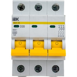 Автоматический выключатель IEK ВА47-29 - фото 13524271