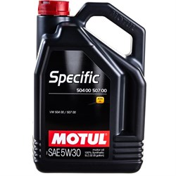 Синтетическое масло MOTUL Specific VW 504 00 507 00 5W30 - фото 13525665