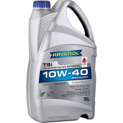 Моторное масло RAVENOL TSI SAE 10W-40, 5 л - фото 13529089