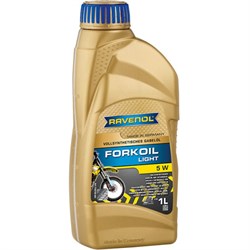 Вилочное масло RAVENOL Forkoil Light 5W, 1 л - фото 13530995