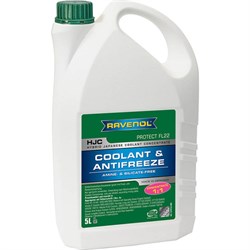 Антифриз RAVENOL HJC Hybrid Japanese Coolant Concentrate концентрат, зеленый, 5 л - фото 13531751