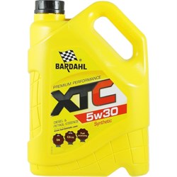 Синтетическое моторное масло Bardahl XTC 5W30 - фото 13542294