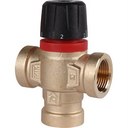 Термостатический смесительный клапан для систем отопления и гвс ROMMER RG0092NU9FV18U - фото 13542509