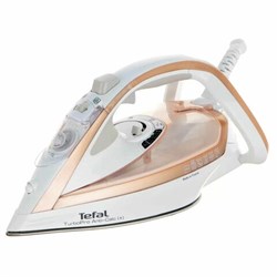 Утюг TEFAL FV5697E1, 3000 Вт, керамическое покрытие, антикапля, антинакипь, самоочистка, бежевый, 1830007645 - фото 13546469