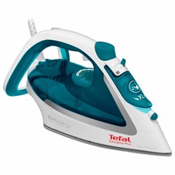 Утюг TEFAL FV5718E0, 2500 Вт, керамическое покрытие, самоочистка, зеленый, 1830007569 - фото 13546470