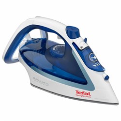 Утюг TEFAL Easygliss 2 FV5736E0, 2500 Вт, керамическое покрытие, самоочистка, антикапля, синий, 1830008076 - фото 13546471