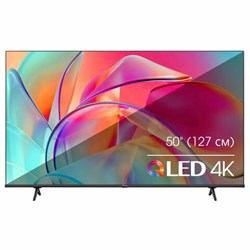 Телевизор HISENSE 50E7KQ, 50" (127 см), 3840 x 2160, 4K, 16:9, SmartTV, Wi-Fi, черный - фото 13546516