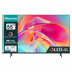 Телевизор HISENSE 55E7KQ, 55" (139 см), 3840x2160, 4K, 16:9, SmartTV, Wi-Fi, черный - фото 13546517