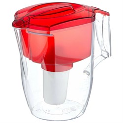 Кувшин-фильтр для очистки воды АКВАФОР "Гарри А5", 3,9 л, со сменной кассетой, красный, 501734 - фото 13546622
