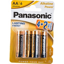 Элементы питания Panasonic Alkaline Power - фото 13547289