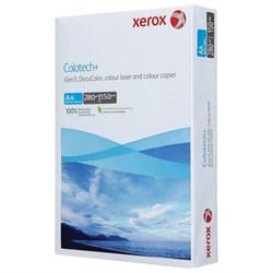 Бумага для цветной лазерной печати А4, 280 г/м2, 150 л., XEROX COLOTECH+, Австрия, 161% CIE, 003R97097 - фото 13548460