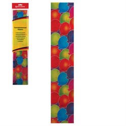 Бумага гофрированная/креповая, 22 г/м2, 50х200 см, шарики, в рулоне, BRAUBERG, 127939 - фото 13550393