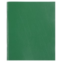 Тетрадь бумвинил, А5, 96 л., скоба, офсет №2 ЭКОНОМ, клетка, с полями, STAFF, ЗЕЛЕНЫЙ, 403416 - фото 13551036