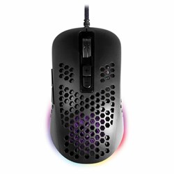 Мышь проводная игровая DEFENDER Shepard GM-620L, USB, 6 кнопок + 1 колесо-кнопка, оптическая, чёрная, 52620 - фото 13563070