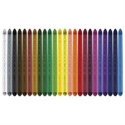 Карандаши цветные монолитные MAPED "Infinity", набор 24 цвета, трехгранные, 861601 - фото 13565418