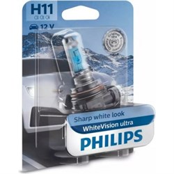 Автолампа Philips WhiteVision ultra - фото 13570258