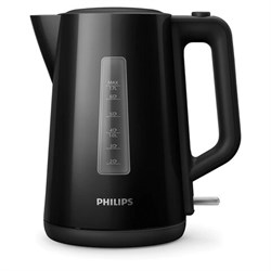 Чайник PHILIPS HD9318/20, 1,7 л, 2200 Вт, закрытый нагревательный элемент, пластик, черный - фото 13582691