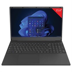 Ноутбук IRU Калибр 15TLG 15,6&quot;, Core i5 1155G7 16 Gb, SSD 512 Gb, NO DVD, WINDOWS 11 TRIAL, черный, 1914337