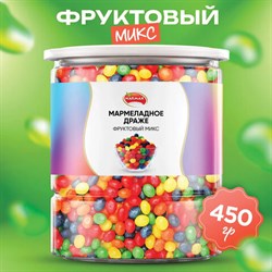 Мармелад жевательный NARMAK &quot;Фруктовый микс&quot; с кисло-сладким вкусом, 450 г