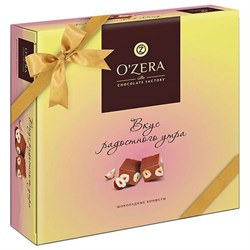 Конфеты шоколадные O'ZERA "Вкус радостного утра" с цельным фундуком, 180 г, 267 - фото 13591553