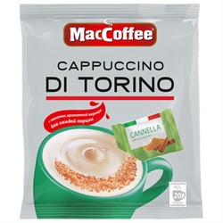 Кофе растворимый порционный MacCoffee "Cappuccino di Torino", КОМПЛЕКТ 20 пакетиков по 25 г, 102156 - фото 13592692