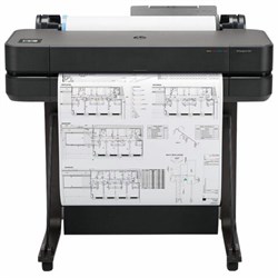 Плоттер HP DesignJet T630 24&quot; A1, Wi-Fi, сетевая карта, с подставкой, 5HB09A