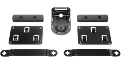 Монтажный комплект для Logitech для Rally с зажимными приспособлениями для кабелей (2 шт.) и монтажными приспособлениями для камеры, колонок (2 шт.) и концентраторов (2 шт.) - фото 13610523