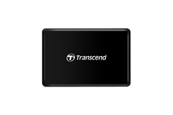 USB 3.0 Transcend All-in-1 Multi Card Reader, Black - фото 13610560