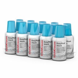 Корректирующая жидкость ERICH KRAUSE "EasyMask" на водной основе, 20 мл, флакон с кисточкой, 61926 - фото 13623334