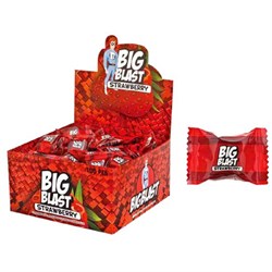 Жевательная резинка BIGBLAST со вкусом клубники, 100 шт. по 4 г в шоу-боксе, ТУРЦИЯ, УТ-00002107 - фото 13623461